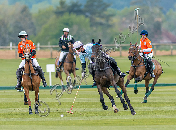 Polo action, 2022 Tyro Cup, Cowdray Park Polo Club