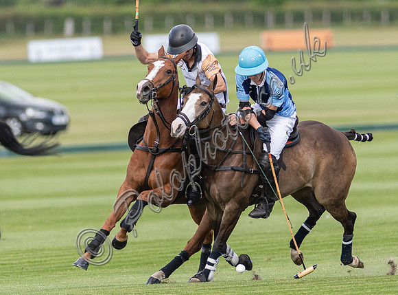 Polo action at the Robert Fraser Cup Final