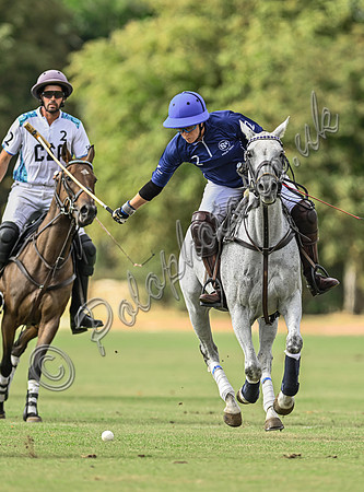 Polo action, Wichenford Bowl 2025 semi-final match, Beaufort Polo Club