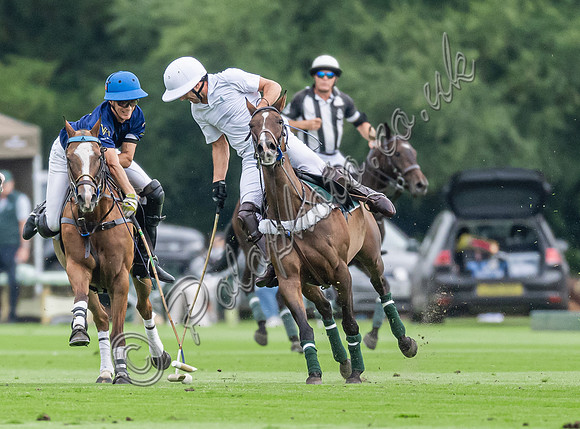 Polo action, 2024 Gold Cup, Cowdray Park Polo Club