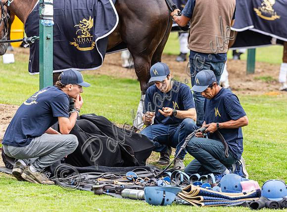 Polo action, 2024 Gold Cup, Cowdray Park Polo Club