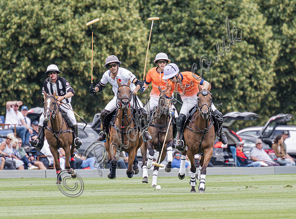 Polo action, 2025 Gold Cup, Cowdray Park Polo Club