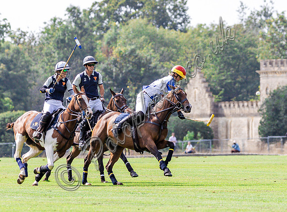 Polo action and Presentation of the NPM Trophy at  Cirencester Park