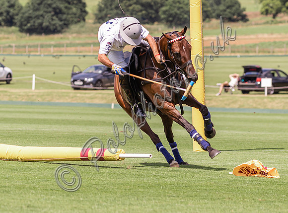 Polo action, 2024 Gold Cup, Cowdray Park Polo Club