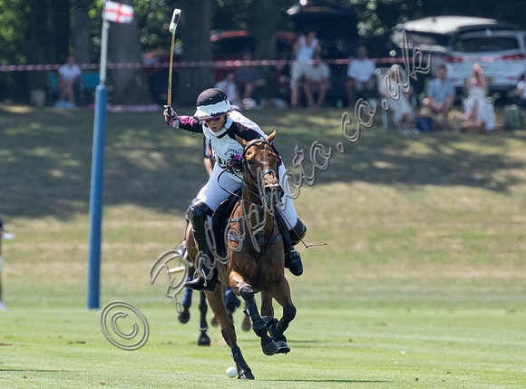Polo action, 2025 Gold Cup quarter finals, Cowdray Park Polo Club