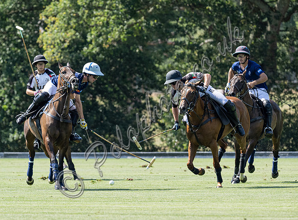 Polo action, 2025 Gold Cup quarter finals, Cowdray Park Polo Club