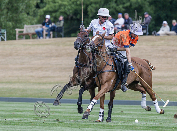 Polo action, 2025 Gold Cup, Cowdray Park Polo Club