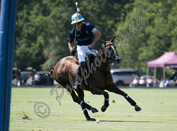 Polo action, 2025 Gold Cup quarter finals, Cowdray Park Polo Club
