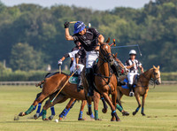 Polo action, County Cup 2025 league match, Cirencester Park