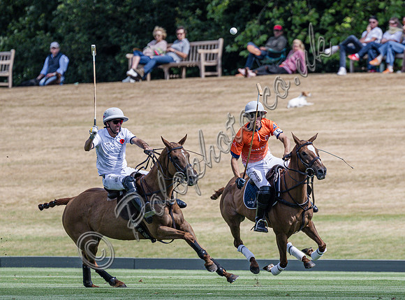 Polo action, 2025 Gold Cup, Cowdray Park Polo Club