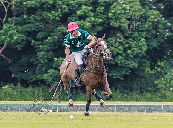 Polo action, Warwickshire Cup 2024 at Cirencester Park