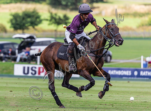 Polo action, The Ruins Cup (Holden White) 2024, Cowdray Park Polo Club