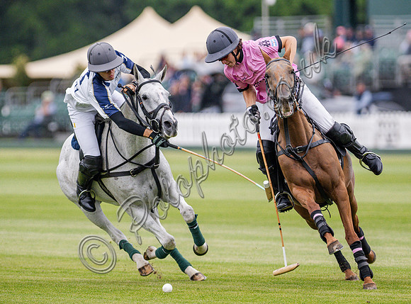Polo action, 2025 Gold Cup, Cowdray Park Polo Club