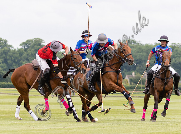 Polo action, June 12 Goal, Cirencester Park
