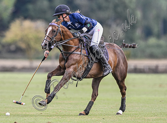 Polo action, Wichenford Bowl 2025 semi-final match, Beaufort Polo Club