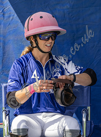 Amateur polo player Catherine Lamacraft, known as Lottie