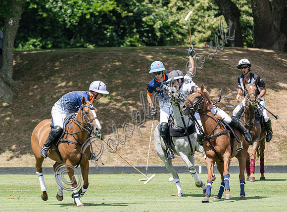 olo action, 2025 Gold Cup, Cowdray Park Polo Club