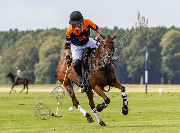 Polo action, County Cup, Cirencester Park