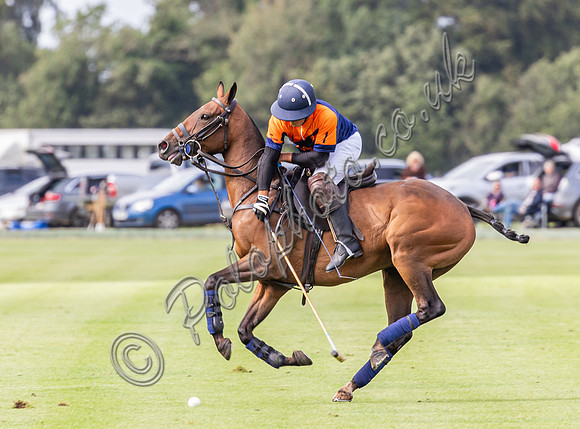Polo action, County Cup, Cirencester Park