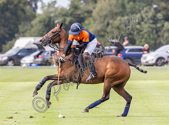 Polo action, County Cup, Cirencester Park