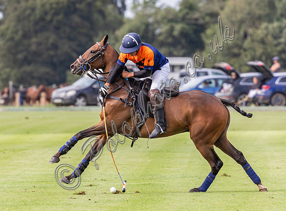 Polo action, County Cup, Cirencester Park