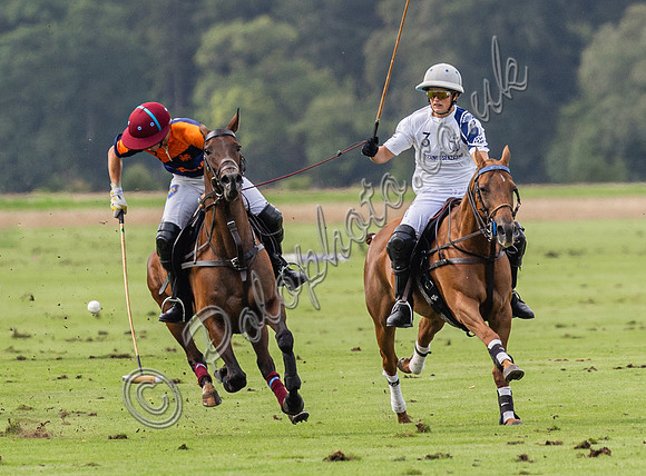 Polo action, County Cup, Cirencester Park