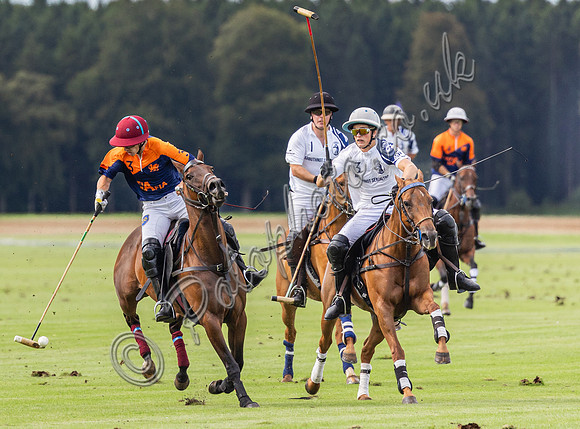 Polo action, County Cup, Cirencester Park