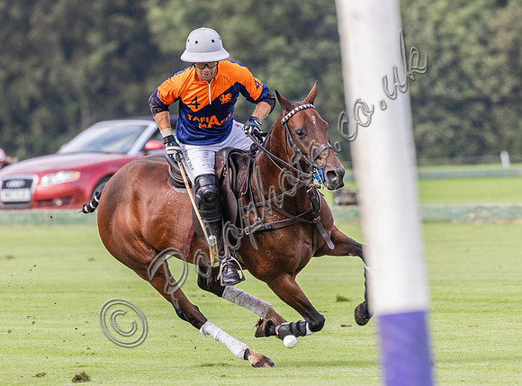 Polo action, County Cup, Cirencester Park