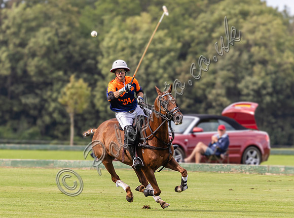 Polo action, County Cup, Cirencester Park