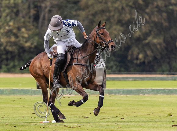 Polo action, County Cup, Cirencester Park