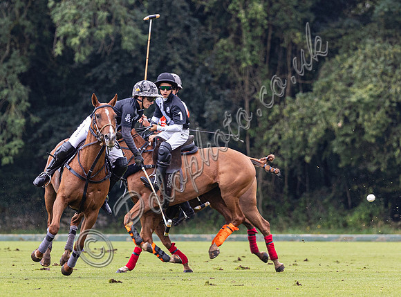 Polo action, County Cup, Cirencester Park