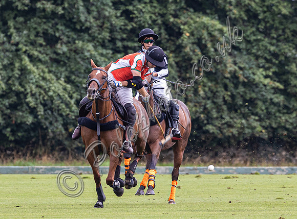 Polo action, County Cup, Cirencester Park
