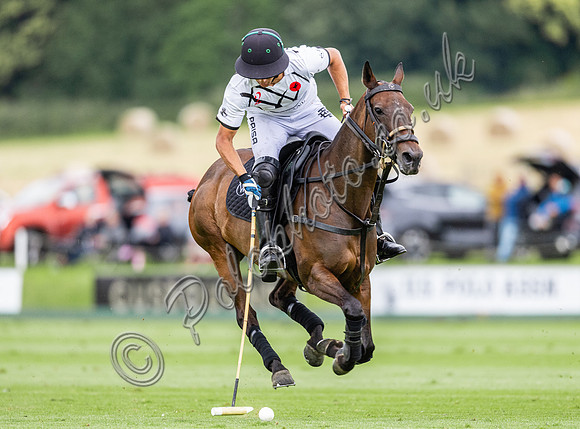 Polo action, 2024 Gold Cup, Cowdray Park Polo Club