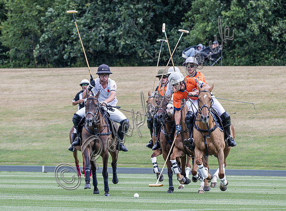 Polo action, 2025 Gold Cup, Cowdray Park Polo Club