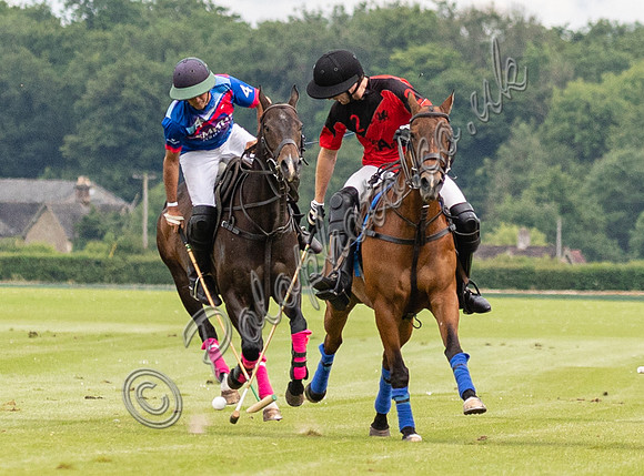 Polo action, June 12 Goal, Cirencester Park