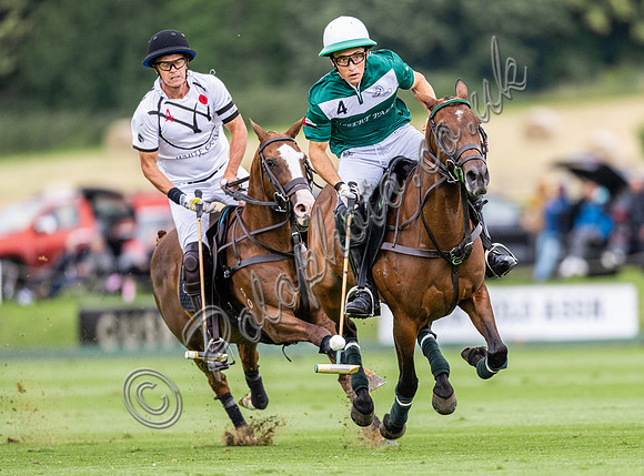 Polo action, 2024 Gold Cup, Cowdray Park Polo Club