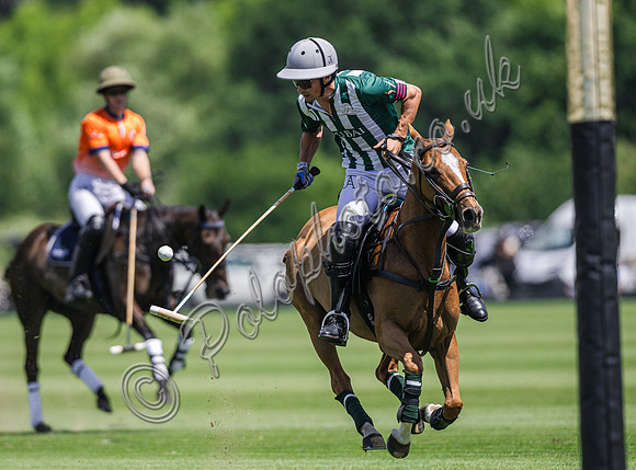 Polo action, 2025 Gold Cup, Cowdray Park Polo Club