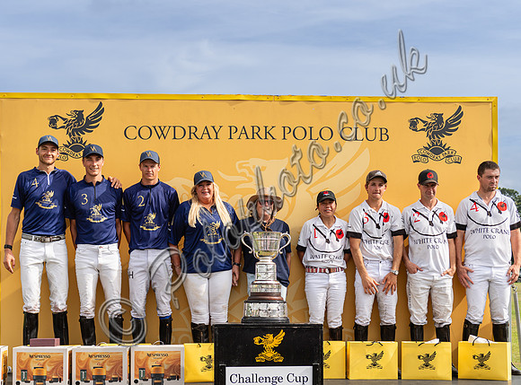 Polo action, Challenge Cup 2024, Cowdray Park Polo Club