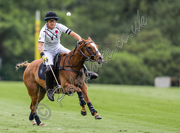 Polo action, 2024 Gold Cup, Cowdray Park Polo Club