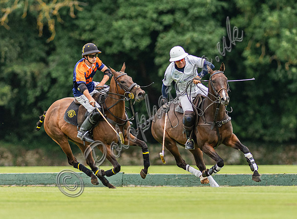 Polo action, The Chairmans Cup 2023, Cirencester Park