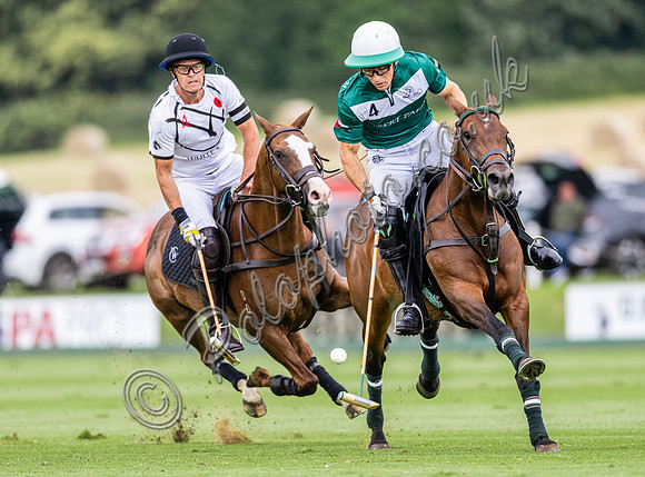 Polo action, 2024 Gold Cup, Cowdray Park Polo Club