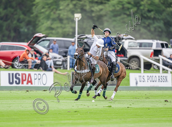 Polo action, 2024 Gold Cup, Cowdray Park Polo Club
