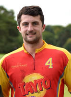 Max Hutchinson, polo player, head and shoulders, portrait