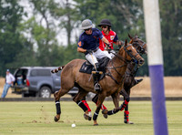Polo action, County Cup 2025 league match, Cirencester Park