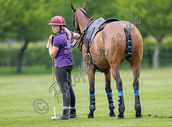 Polo action, 2022 Tyro Cup, Cowdray Park Polo Club