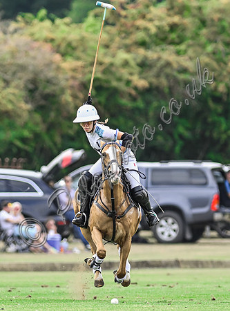 Polo action, Wichenford Bowl 2025 semi-final match, Beaufort Polo Club