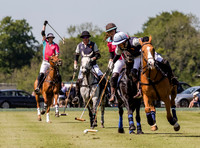 Coxwell v Noon Giraffe polo action , Committee Cup semi-final 2021