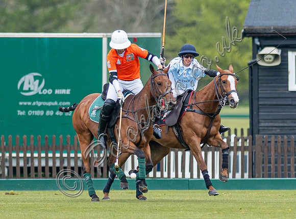Polo action, 2022 Tyro Cup, Cowdray Park Polo Club