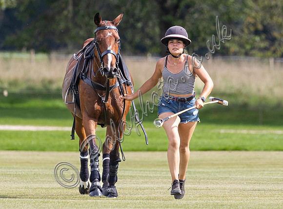 Polo action 2023 Kingscote Cup, Cirencester Park