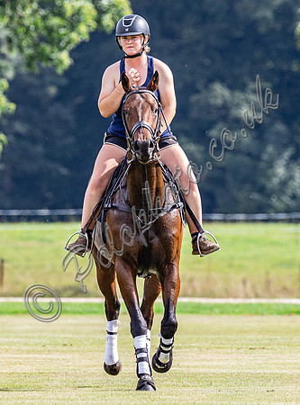 Polo action 2023 Kingscote Cup, Cirencester Park